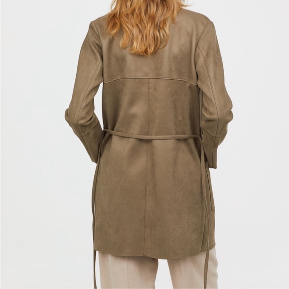 NWT H&M Faux Suede Open Jacket - Picture 11 of 11